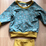Babykombination Raglanpullover und Pumphose