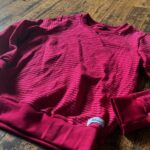 Rosaroter Kinderpullover